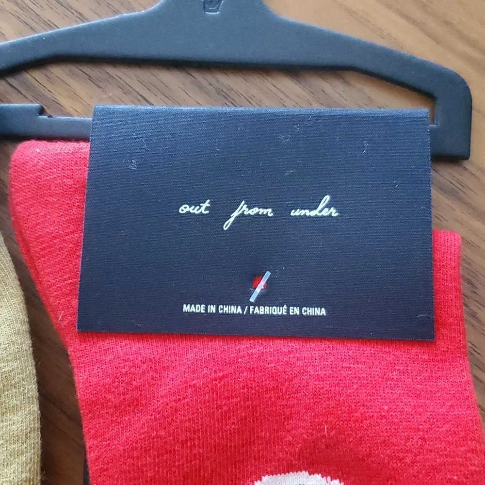2 pairs Urban Outfitters Thin ankle socks Panda & Cactus 🌵 - Picture 5 of 5